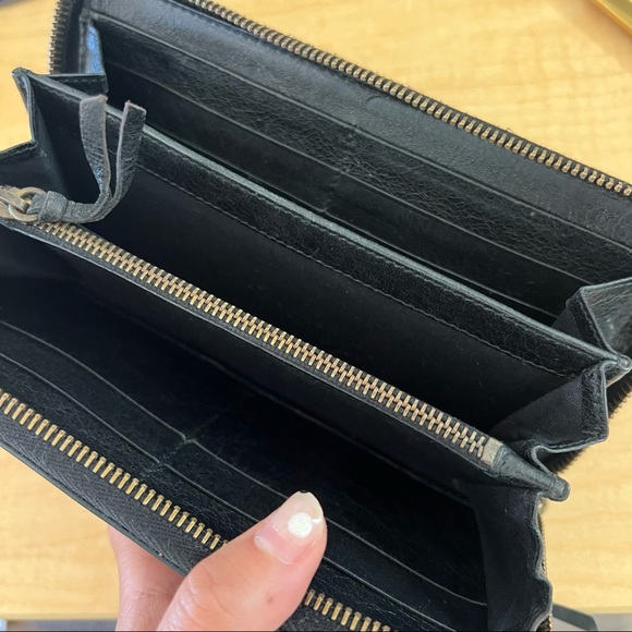Pre-owned Balenciaga Zip Continental Wallet - Picture 4 of 8